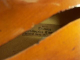 German Made Full Size 4/4 Cello Stradivarius Copy Faciebat Anno 1721 Bkn photo