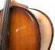 German Made Full Size 4/4 Cello Stradivarius Copy Faciebat Anno 1721 Bkn String photo 5