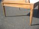 Vintage Mid - Century Modern Wood Corner Coffee Table W Danish Style Peg Legs End Post-1950 photo 9