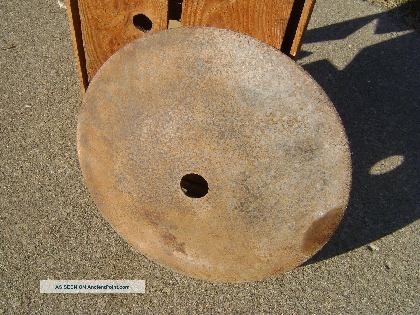 Collectible Vintage Farm Implement Disk Primitives photo
