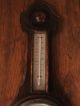 Petite 22  Solid Oak Victorian Edwardian Banjo Barometer Art Crafts Art Nouveau Other photo 3
