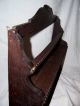 Antique Victorian Shelf Spices Plate Rack Carved Oak Wood Bead Trim Fancy Wall Victorian photo 2