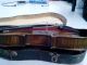 Old Fine German Janurius Gaglianus Antique Violin (1880 - 1890) String photo 3