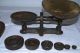 Antique Old Merchants Trade Scale Meriden Co.  Weights And Scoop Scales photo 6