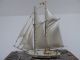 Signed Japanese Two Masted Sterling Silver 960 Model Ship By Seki Takehiko Japan Other photo 1