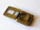 Antique - Victorian - Small Folding Brass Pocket Magnifying Glass - Circa 1900 Other photo 1