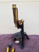 19th Century Microscope By R & J Beck Ltd In Fitted Wooden Case With Accessories Other photo 4
