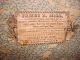 Antique James R Hill Concord Nh Horse Tack Saddle Whip Bridle Maker Wooden Box Boxes photo 4