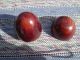 Antique Pa Dutch Saffron Egg Treenware Old Red Other photo 2