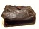 Vintage Leather Doctor’s Medical Bag - Brown Leather - Awesome Petina Doctor Bags photo 3