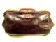 Vintage Leather Doctor’s Medical Bag - Brown Leather - Awesome Petina Doctor Bags photo 4