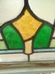 307 Older Pretty Multi - Color English Leaded Stained Glass Window 1900-1940 photo 9