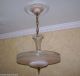 Vintage C.  40 Incredible Ceiling Lamp Light Glass Chandelier Stunning 16 
