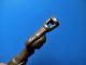 Extremely Rare Antique Gothic Knight Figural Bronze Candle Holder Metalware photo 3