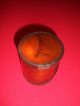 Antique Mustard 1800s Splint Wood Spice Jar Primitive Container Primitives photo 4