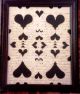 Charming 19th Century Framed Scherenschnitte Cut Work On 1845 Letter,  Hearts Primitives photo 10