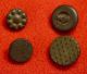 Of 4 Goodyear Rubber Buttons With A Variety Of Designs Buttons photo 1