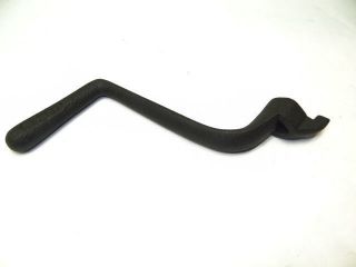 Antique Old Metal Cast Iron Black Andes Stove Handle Lid Lifter Tool photo