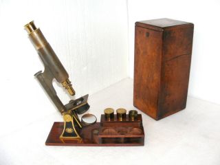 Educational Microscope By Smith & Beck,  19th C. photo