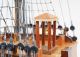 Hms Victory Bow Section Wooden Tall Ship Model 19.  5 