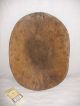 Wood Primitive Antique Large Edge Crafted Older Hand Made Carved Bowl Natural Primitives photo 1