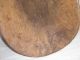 Wood Primitive Antique Large Edge Crafted Older Hand Made Carved Bowl Natural Primitives photo 3
