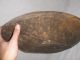Wood Primitive Antique Large Edge Crafted Older Hand Made Carved Bowl Natural Primitives photo 5