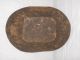 Wood Primitive Antique Large Edge Crafted Older Hand Made Carved Bowl Natural Primitives photo 6