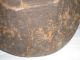 Wood Primitive Antique Large Edge Crafted Older Hand Made Carved Bowl Natural Primitives photo 7