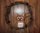 Primitive Owl On Grape Vine Wreath 10x10 With Pip Berries - Wall Hanging Primitives photo 3