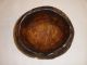 Wood Primitive Antique Small Crafted Older Hand Made Carved Bowl Natural Primitives photo 9