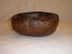 Wood Primitive Antique Small Crafted Older Hand Made Carved Bowl Natural Primitives photo 10