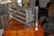 Antique Primitive Tin 8 Tube Held Candle Mold 10 Inch Tapered Candles Primitives photo 4