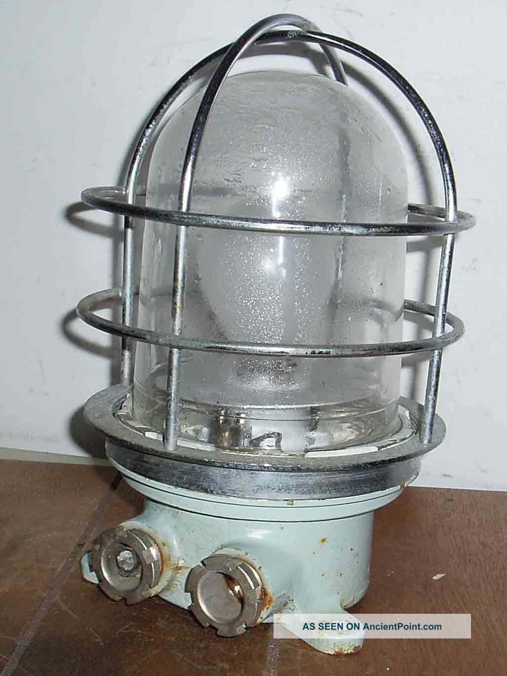 Vintage Maritime Ships Caged Wall Or Ceiling Lamp Water Proof Outdoor Or Indoor Uncategorized photo