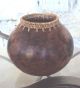 Old Pottery Vase With Interweaving Top Vases photo 2