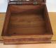 Antique Mid - 19th Century American Sailor - Made Inlaid Wooden Box With Star Boxes photo 10