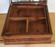 Antique Mid - 19th Century American Sailor - Made Inlaid Wooden Box With Star Boxes photo 6