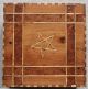 Antique Mid - 19th Century American Sailor - Made Inlaid Wooden Box With Star Boxes photo 7