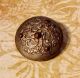 Antique Vintage Victorian Large Cut Steel Brass Floral Scrollwork Picture Button Buttons photo 6