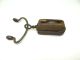Antique Old Wood Wooden Metal Hanging Scale Weight Pulley Balance Part Hardware Scales photo 11