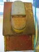 Fabulous Folk Art Child ' S Shoe Shine Kit,  Hand Crafted Tin,  Great Design Primitives photo 5