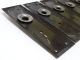 5 Antique Flashed Copper Plated Back Plates Door Hardware Japanned Mission Door Plates & Backplates photo 5