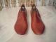Primitive Wooden Cobbler Shoe Form Molds Size 13b Woodright 1955 Primitives photo 1