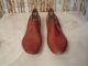 Primitive Wooden Cobbler Shoe Form Molds Size 13b Woodright 1955 Primitives photo 2