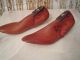 Primitive Wooden Cobbler Shoe Form Molds Size 13b Woodright 1955 Primitives photo 3