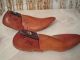 Primitive Wooden Cobbler Shoe Form Molds Size 13b Woodright 1955 Primitives photo 5