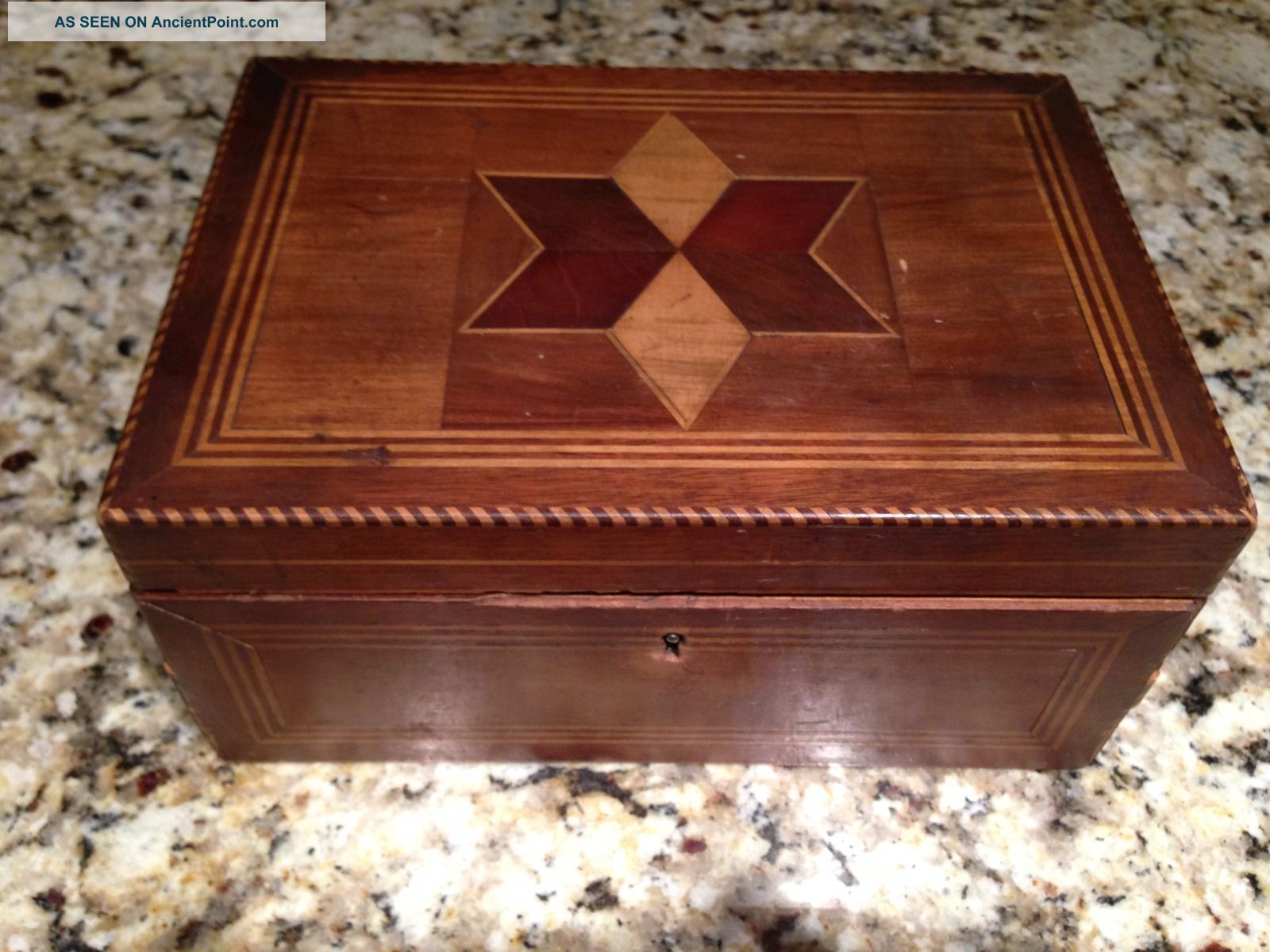 Decorated Document Or Jewelry Box Primitives photo
