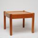Vintage Domino Mobler Denmark Side End Table Teak Wood Danish Mid Century Modern Mid-Century Modernism photo 2