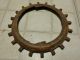 Antique Vintage Of 3 Cast Iron Jd Planter Seed Plates Gears Old Farm Tool Garden photo 8