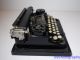 Rare Vintage Antique 1926 Underwood Standard Portable Black Typewriter Sn 69251 Typewriters photo 7